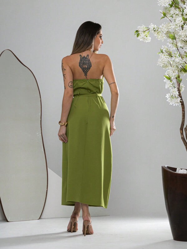 Vestido Midi Feminino Alfaiataria Élégant, www.lojamayze.com.br, www.lojamayze.com