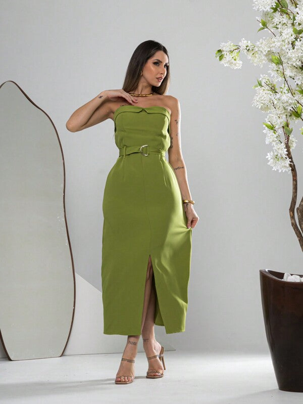 Vestido Midi Feminino Alfaiataria Élégant, www.lojamayze.com.br, www.lojamayze.com