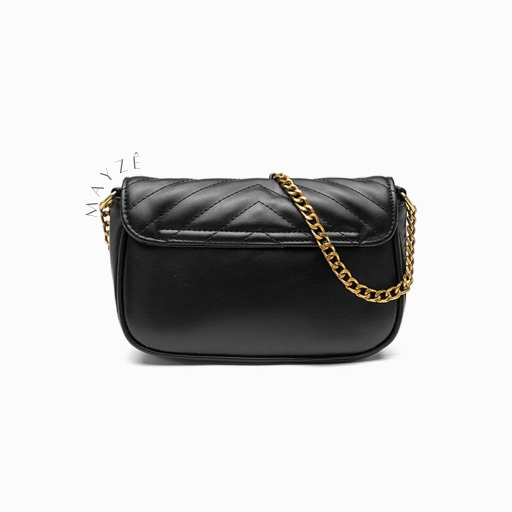 Bolsa Matelassê Tiracolo Flávia, Loja Mayzê, Bolsa Flávia, bolsa bonita, bolsa da moda, bolsa do dia a dia, bolsa de grife, bolsa com bolsinha, bolsa na promoção, loja mayze, lojamayze.com.br, lojamayze.com