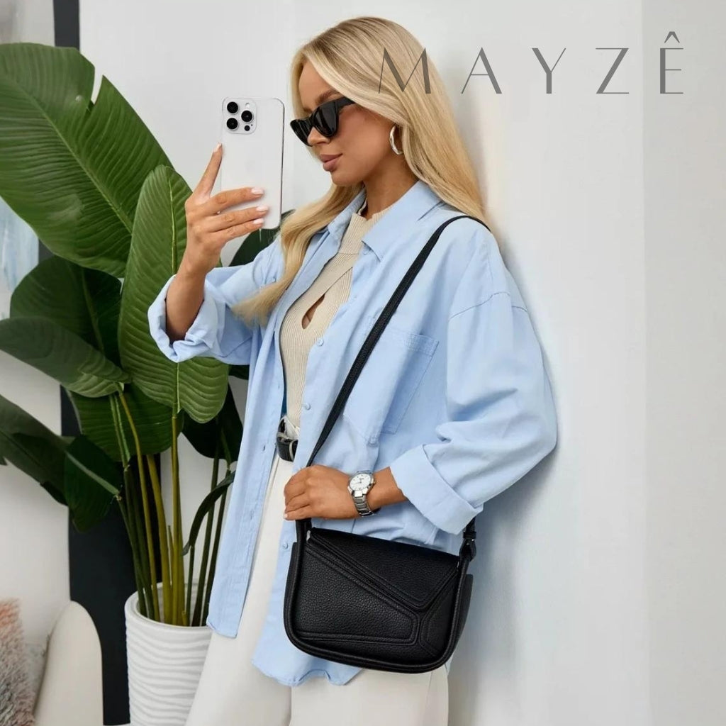 Bolsa Média Tiracolo Lena, Loja Mayzê, Bolsa Lena, bolsa de grife, bolsa estilosa, bolsa da moda, bolsa feminina, bolsa de couro, bolsa famosa, bolsa em alta, loja mayze, www.lojamayze.com, www.lojamayze.com.br, bolsa feminina