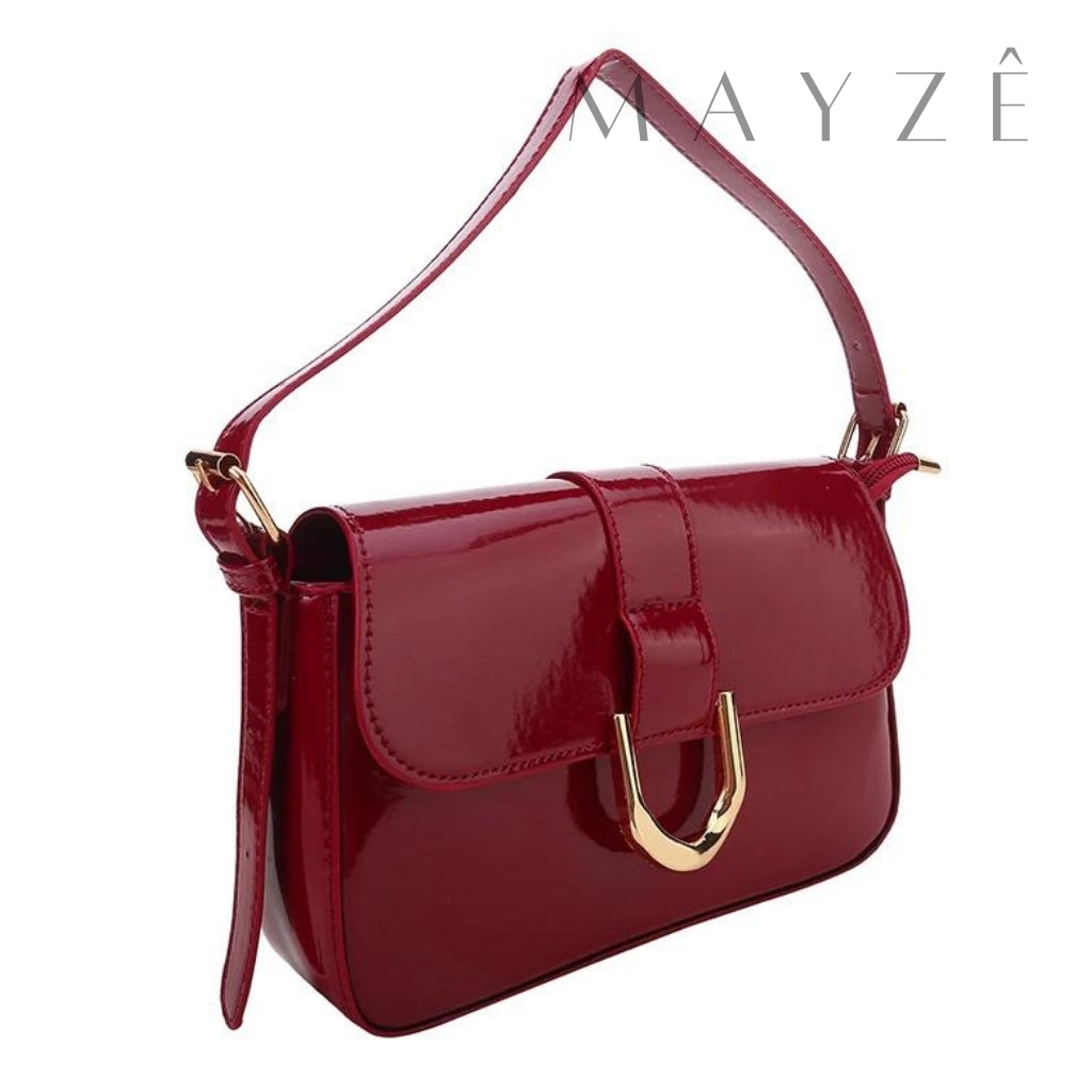 Loja Mayzê, Bolsa Brigite, bolsa de festa, bolsa de couro, bolsa crossbody, bolsa elegante, bolsa de qualidade, bolsa fina, bolsa em promoção, bolsa de cor, mayze