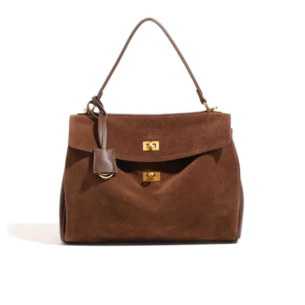 Bolsa Média Tote Camurça Renée, Loja Mayzê, camurça, bolsa de camurça mayze, lojamayze.com, lojamayze.com.br