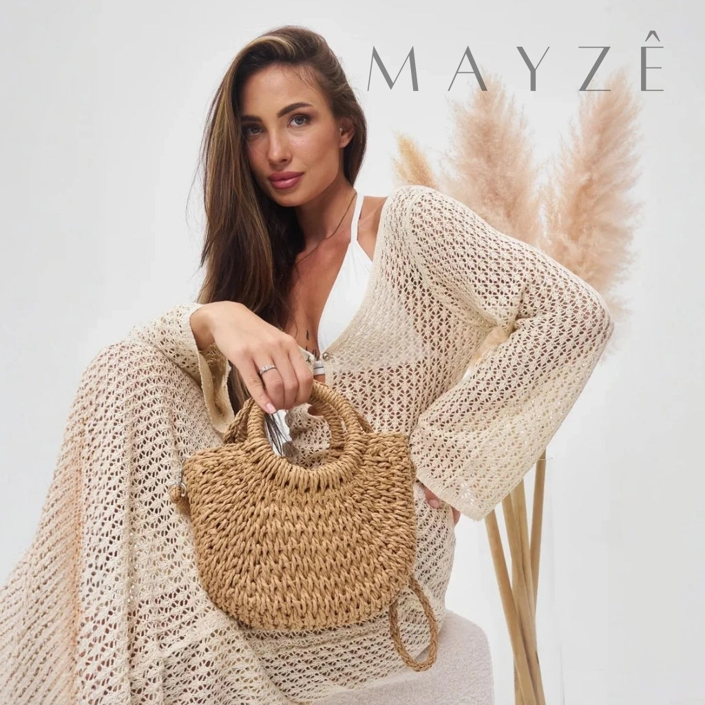 Bolsa de Praia Isa mine, Loja Mayzê, Bolsa Isa, bolsa de palha, bolsa de verão, bolsa da moda, bolsa de praia, bolsa meia-lua, bolsa geométrica, bolsa moda praia, loja mayze, bolsa em promoção, bolsa de verão, lojamayze.com, lojamayze.com.br, loja mayze, Mayzê, mayzeoficial