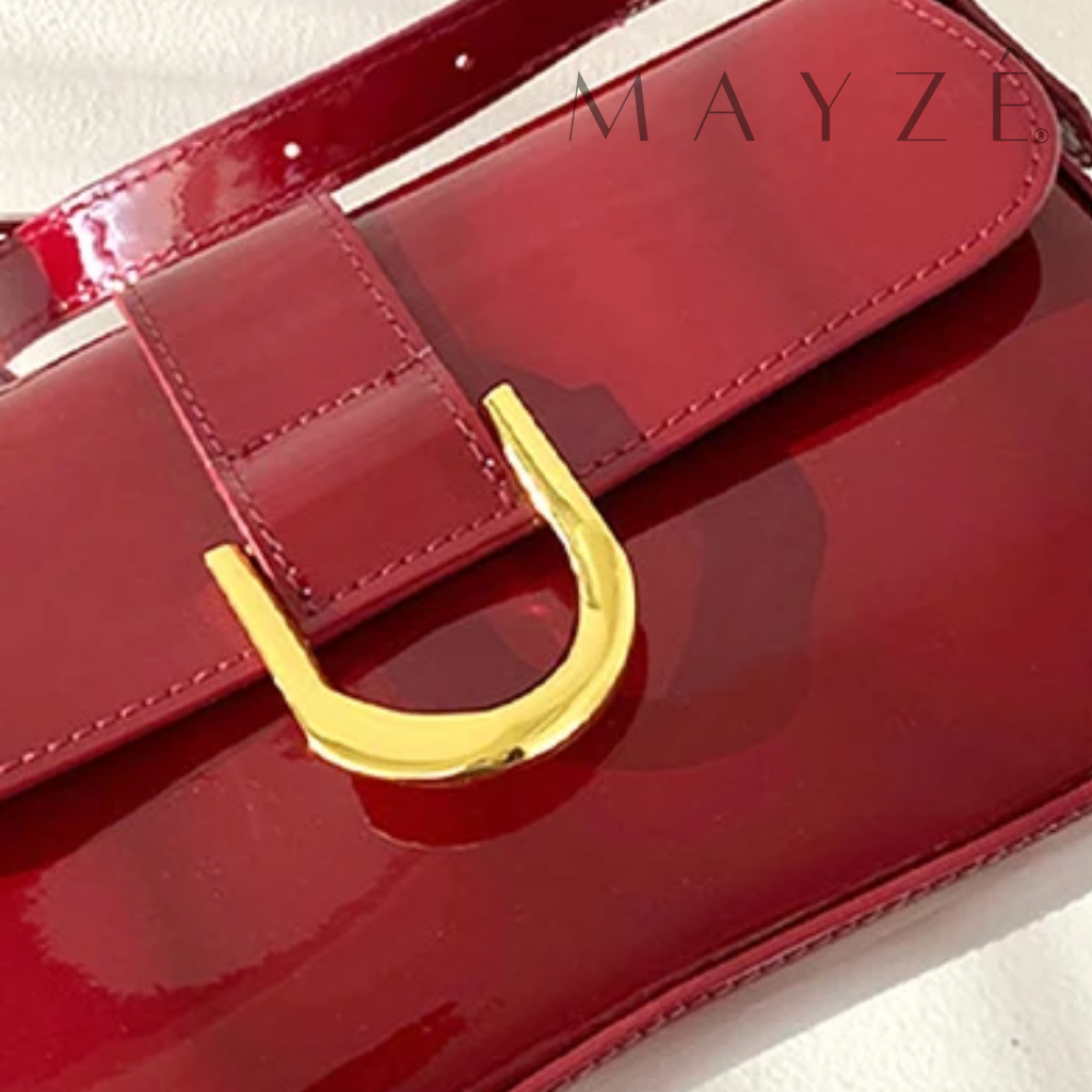 Loja Mayzê, Bolsa Brigite, bolsa de festa, bolsa de couro, bolsa crossbody, bolsa elegante, bolsa de qualidade, bolsa fina, bolsa em promoção, bolsa de cor, mayze