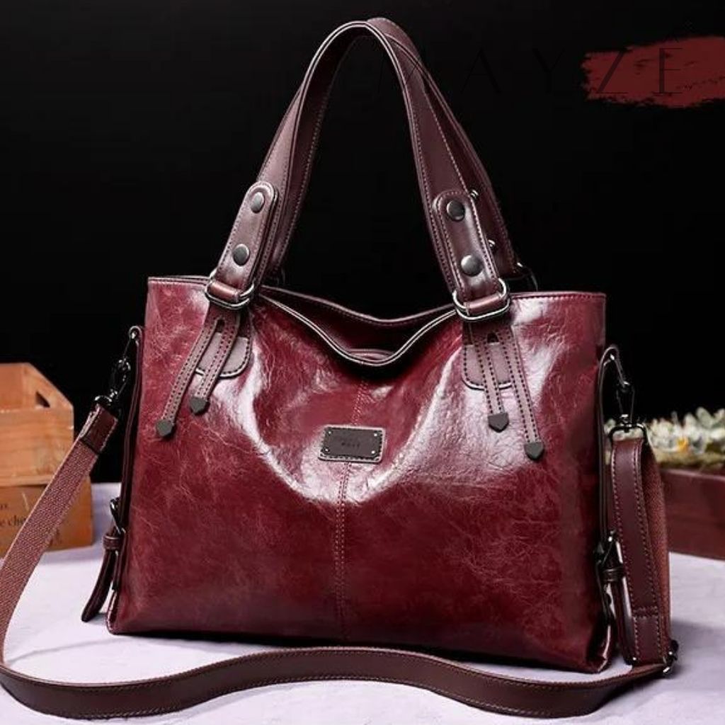Loja Mayzê, Bolsa Desirée, Bolsa tote bag, tote bag, bolsa espaçosa, bolsa de grife, bolsa de luxo, bolsa grande, bolsa feminina, bolsa em promoção, bolsa para o dia-a-dia, mayzê, mayze, bolsa de couro vermelha