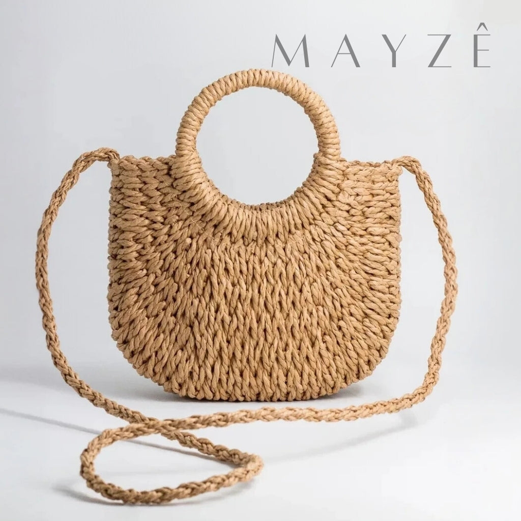 Bolsa de Praia Isa mine, Loja Mayzê, Bolsa Isa, bolsa de palha, bolsa de verão, bolsa da moda, bolsa de praia, bolsa meia-lua, bolsa geométrica, bolsa moda praia, loja mayze, bolsa em promoção, bolsa de verão, lojamayze.com, lojamayze.com.br, loja mayze, Mayzê, mayzeoficial