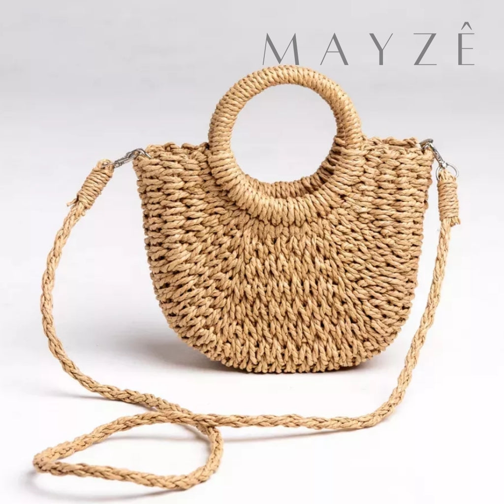 Bolsa de Praia Isa mine, Loja Mayzê, Bolsa Isa, bolsa de palha, bolsa de verão, bolsa da moda, bolsa de praia, bolsa meia-lua, bolsa geométrica, bolsa moda praia, loja mayze, bolsa em promoção, bolsa de verão, lojamayze.com, lojamayze.com.br, loja mayze, Mayzê, mayzeoficial