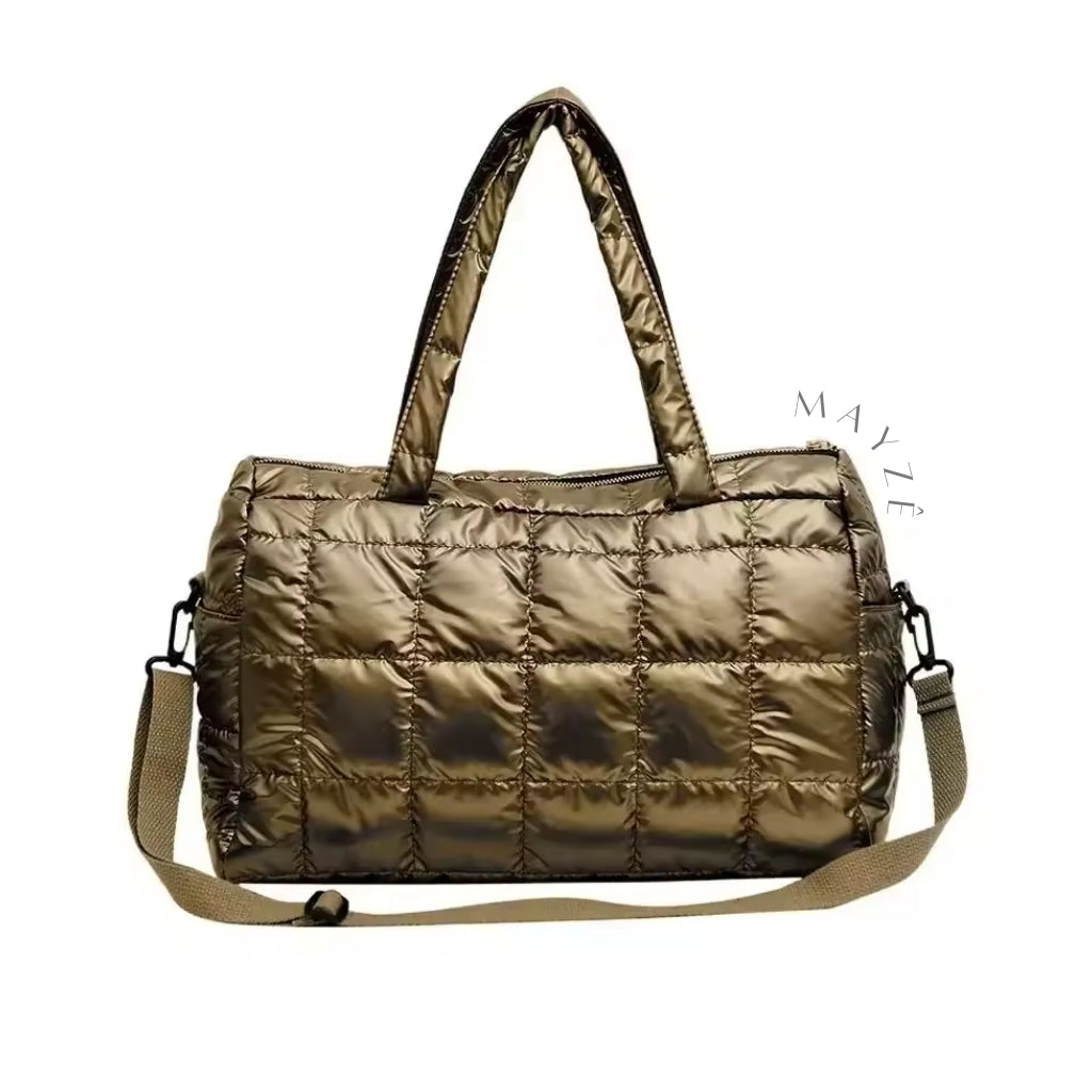 Bolsa Feminina Acolchoada Helena, loja Mayzê, Bolsa Helena, bolsa macia, bolsa de nylon, bolsa soft, bolsa de qualidade, bolsa grande, bolsa de ombro, bolsa de mão, bolsa em promoção, mayzê, mayze, www.lojamayze.com.br, www.lojamayze.com