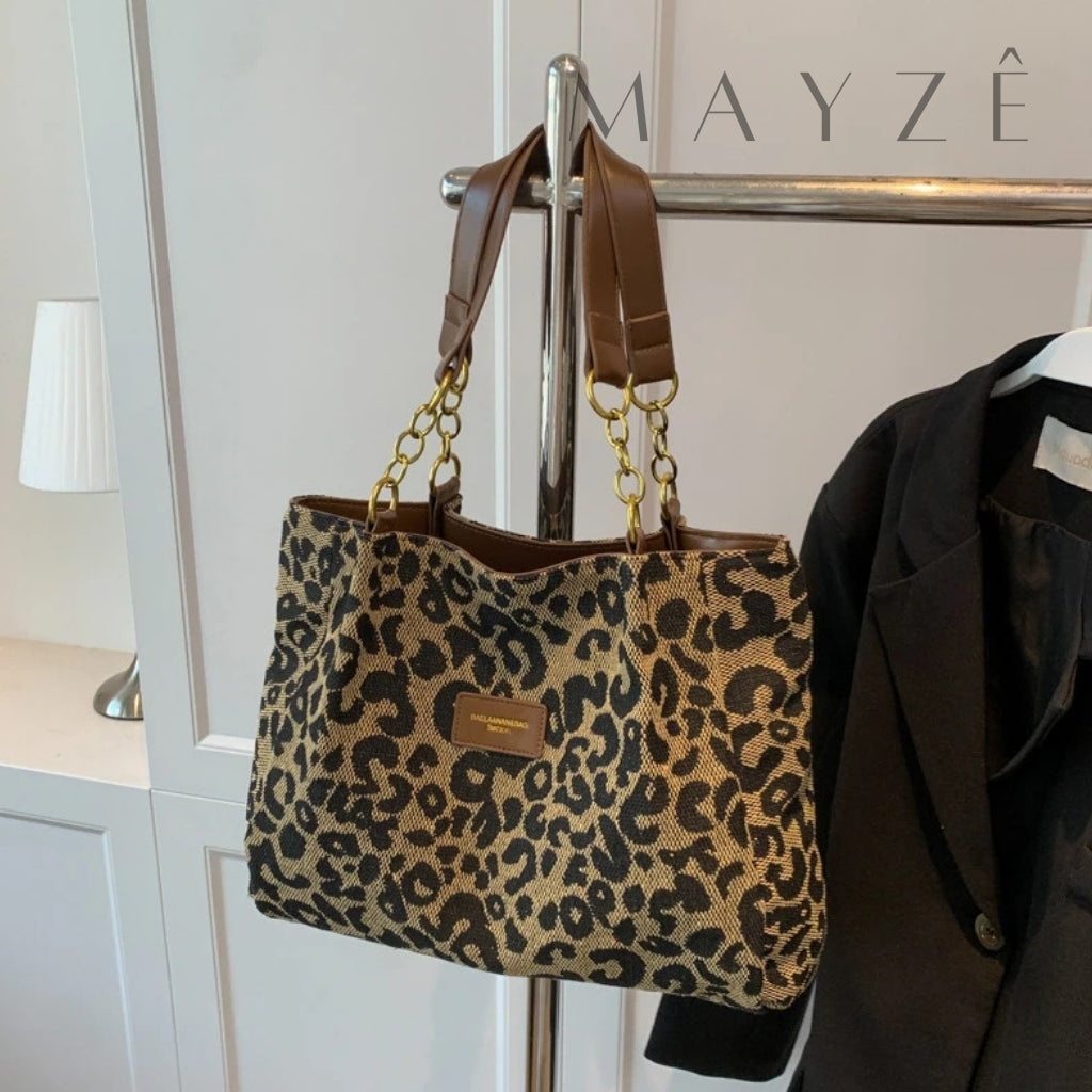 Bolsa Média Tarsila Animal Print, Loja Mayzê, Bolsa Tarsila, bolsa grande, bolsa tote bag, bolsa espaçosa, bolsa feminina, tote bag, loja mayze, bolsa do dia a dia, www.lojamayze.com.br, www.lojamayze.com