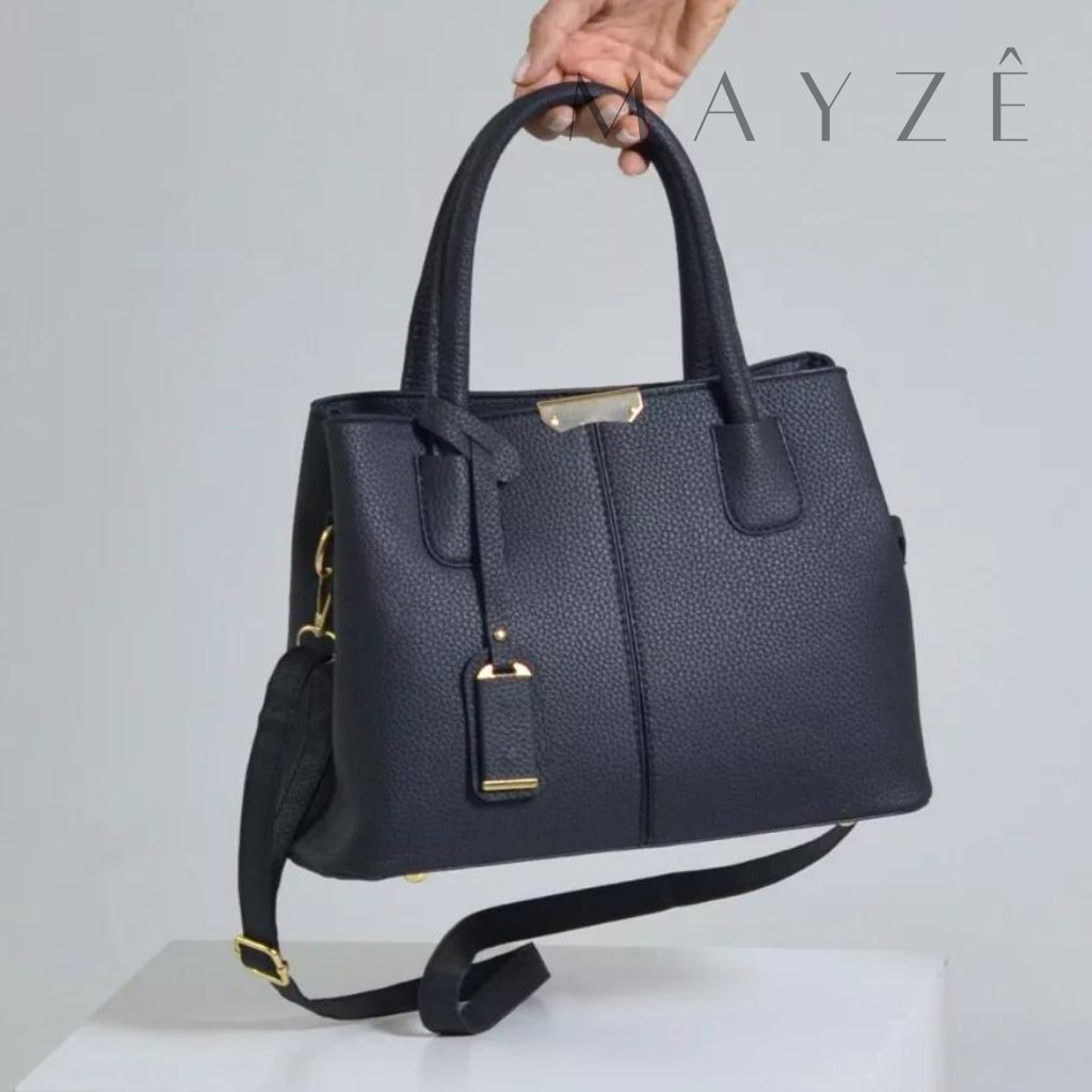 Bolsa Média Tote Ellen, Loja Mayzê, Bolsa Ellen, Bolsa grande, bolsa espaçosa, bolsa elegante, bolsa de couro, bolsa feminina, bolsa tote bag, loja mayze, lojamayze.com.br, lojamayze.com