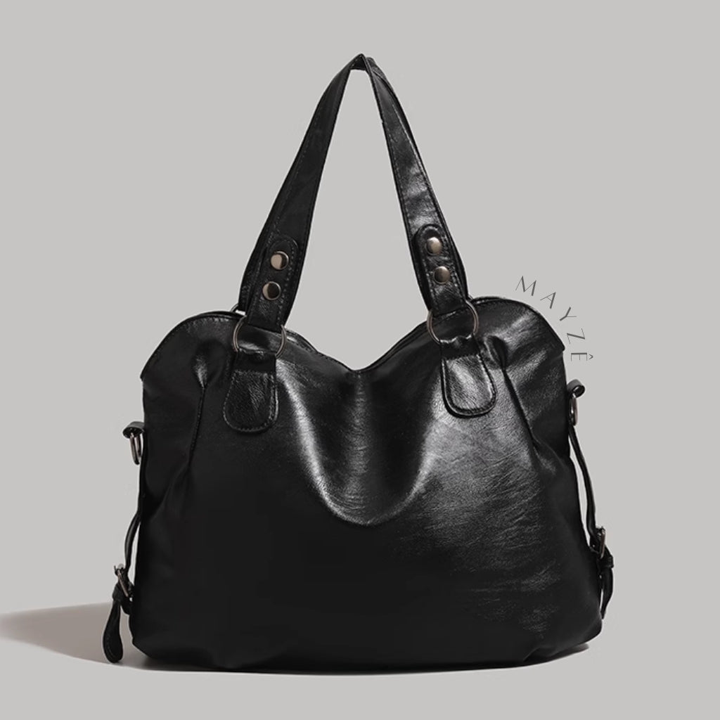 Bolsa Grande de Ombro Marizane, Bolsa Marizane, Marizane, bolsa, bolsa tote bag, tote bag, bolsa grande, bolsa pro dia a dia, bolsa barata, bolsa em promoção, bolsa em conta, bolsa bonita, bolsa de couro, bolsa de ombro, bolsa de mão, bolsa com frete grátis, bolsa com qualidade, bolsa de boa qualidade, mayzê, mayze, lojamayze.com, lojamayze.com.br