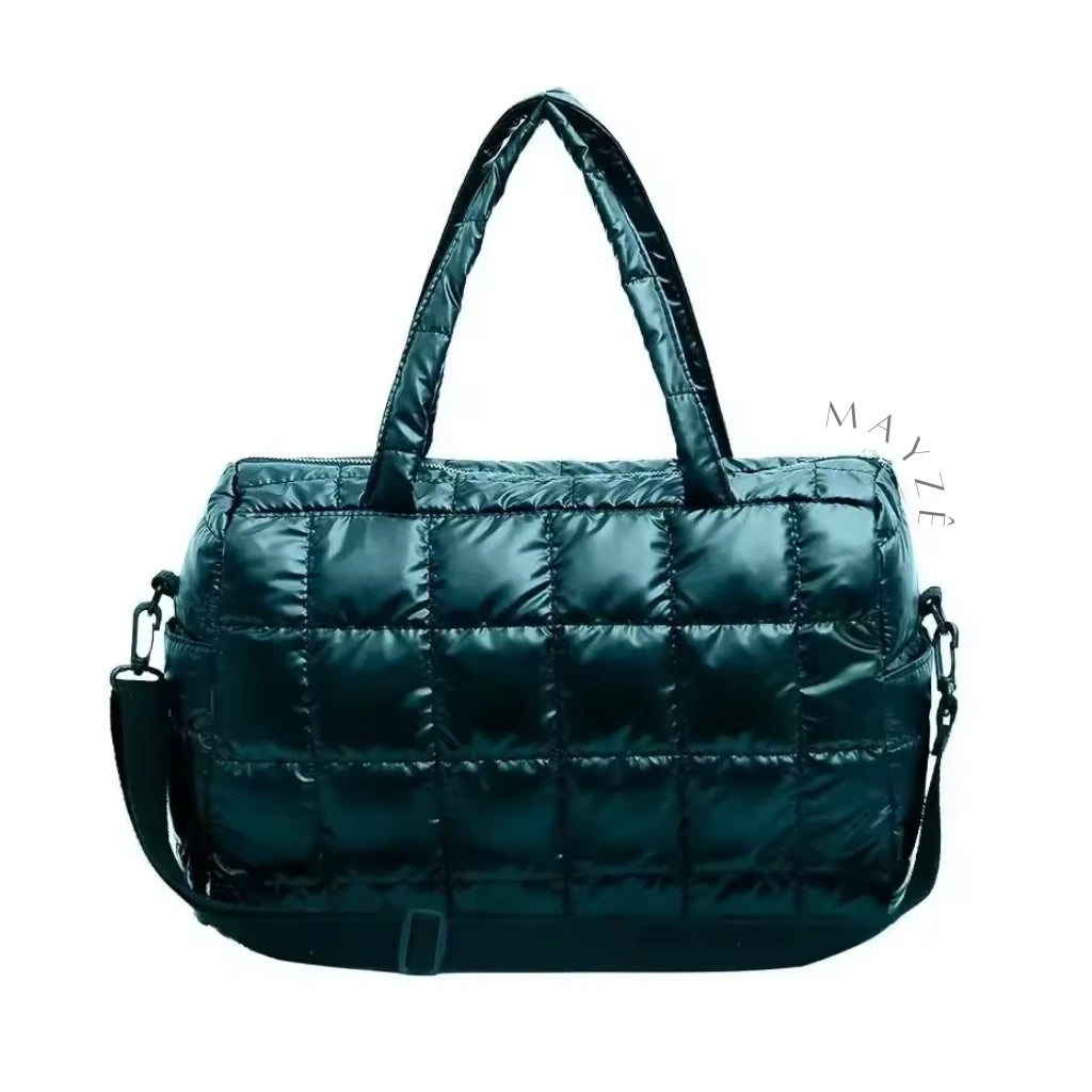Bolsa Feminina Acolchoada Helena, loja Mayzê, Bolsa Helena, bolsa macia, bolsa de nylon, bolsa soft, bolsa de qualidade, bolsa grande, bolsa de ombro, bolsa de mão, bolsa em promoção, mayzê, mayze, www.lojamayze.com.br, www.lojamayze.com
