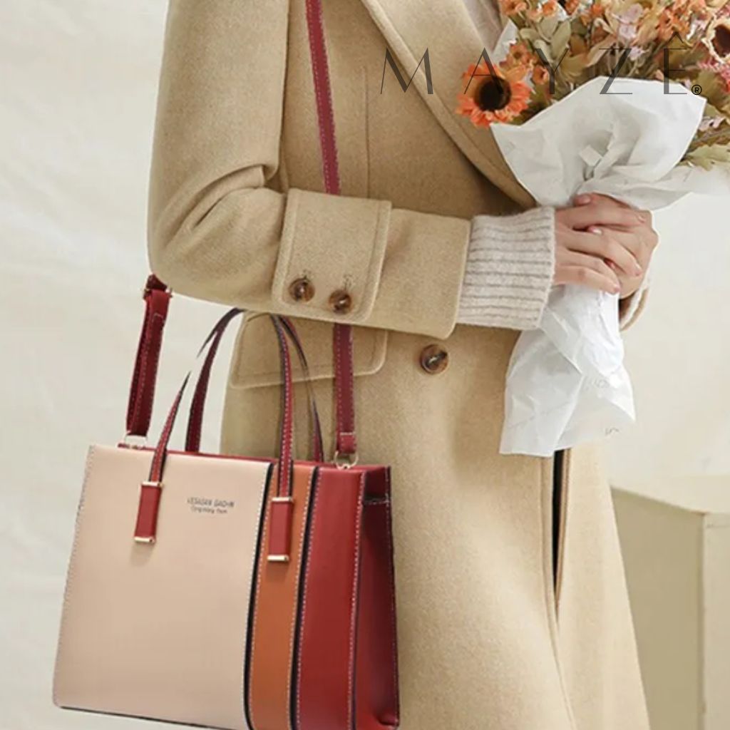 Loja Mayzê, Bolsa Antonella, bolsa grande, bolsa feminina, bolsa espaçosa, bolsa para o dia a dia, bolsa elegante, bolsa em promoção