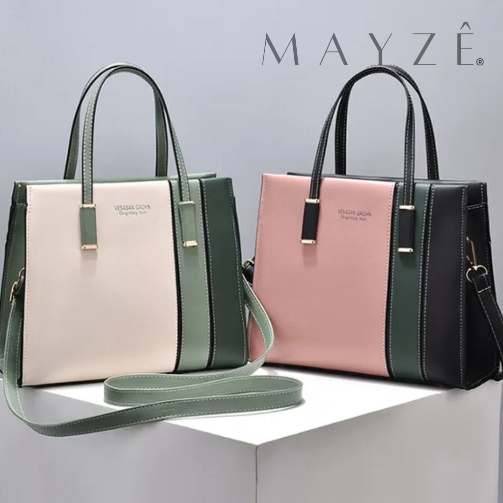 Loja Mayzê, Bolsa Antonella, bolsa grande, bolsa feminina, bolsa espaçosa, bolsa para o dia a dia, bolsa elegante, bolsa em promoção