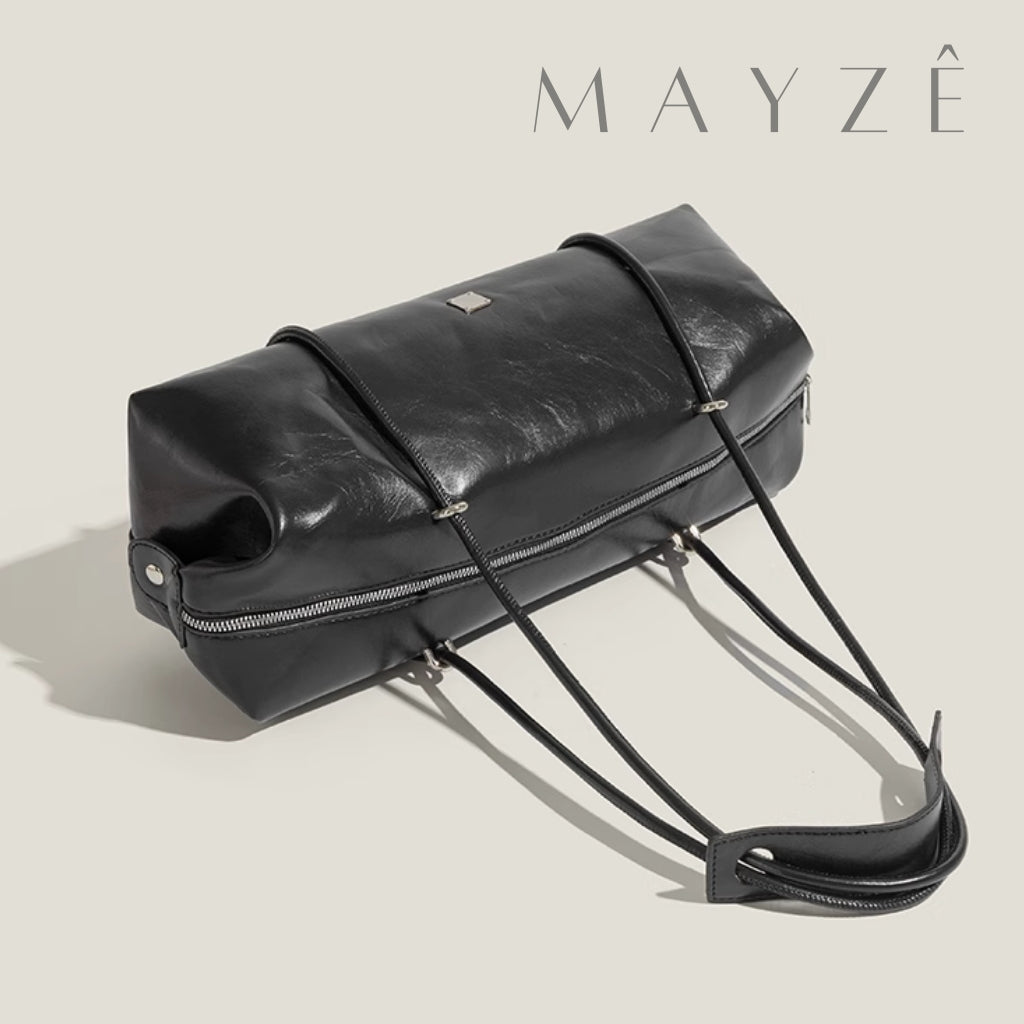 Loja Mayzê, Bolsa Ayumi, bolsa baguetti, bolsa de boston, bolsa de grife, bolsa de luxo, bolsa em alta, bolsa feminina, bolsa de couro, bolsa elegante, bolsa famosa, bolsa da influencer, bolsa em promoção, mayze, lojamayze.com, lojamayze.com.br