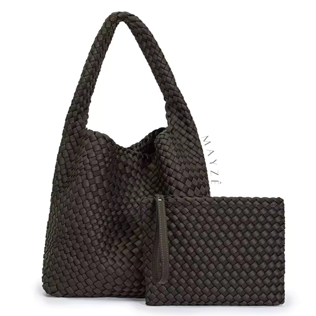 Loja Mayzê, Bolsa Grande Tressê Ingrid, bolsa grande, bolsa de ombro, bolsa trançada, bolsa da moda, bolsa do tiktok, bolsa elegante, bolsa bottega veneta, bolsa em promoção, bolsa de luxo, bolsa em alta, bolsa erika. lojamayze.com, lojamayze.com.br