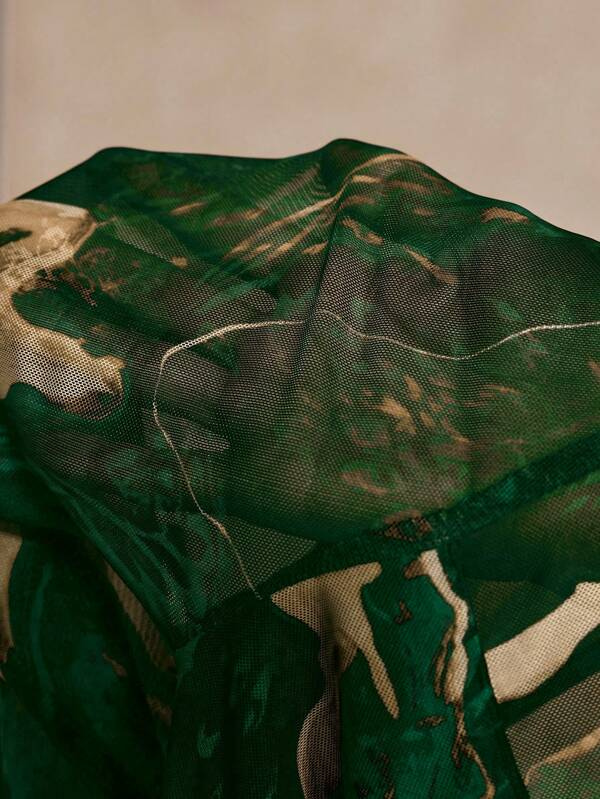 Vestido Longo Casual Feminino Flots, www.lojamayze.com.br, www.lojamayze.com