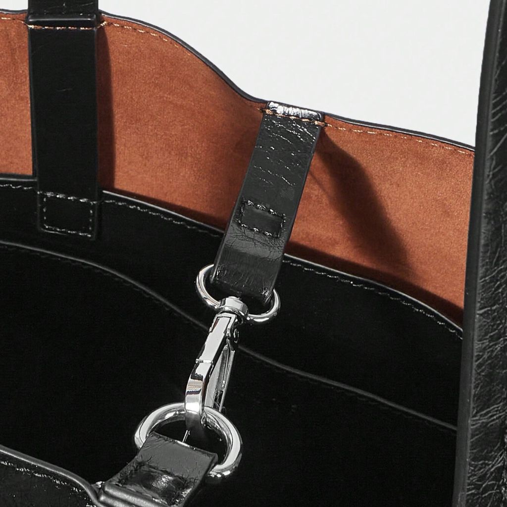 Bolsa Feminina Tote Laminada Média Bartira, Loja mayzê, www.lojamayze.com.br