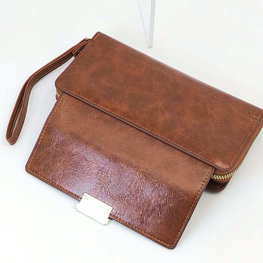 Carteira Feminina Marrom Claasic Elis, Loja Mayzê