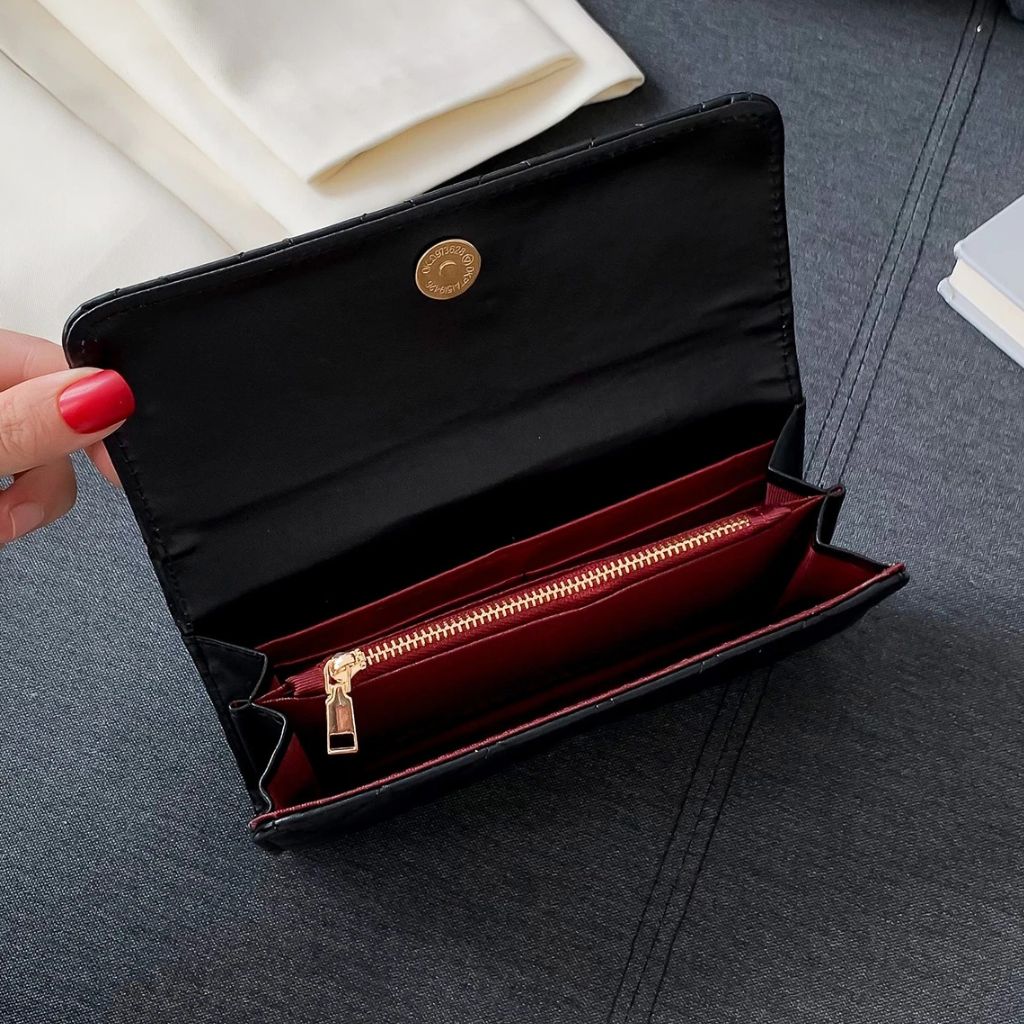 Carteira Feminina Matelassada Tiffany, Loja Mayzê