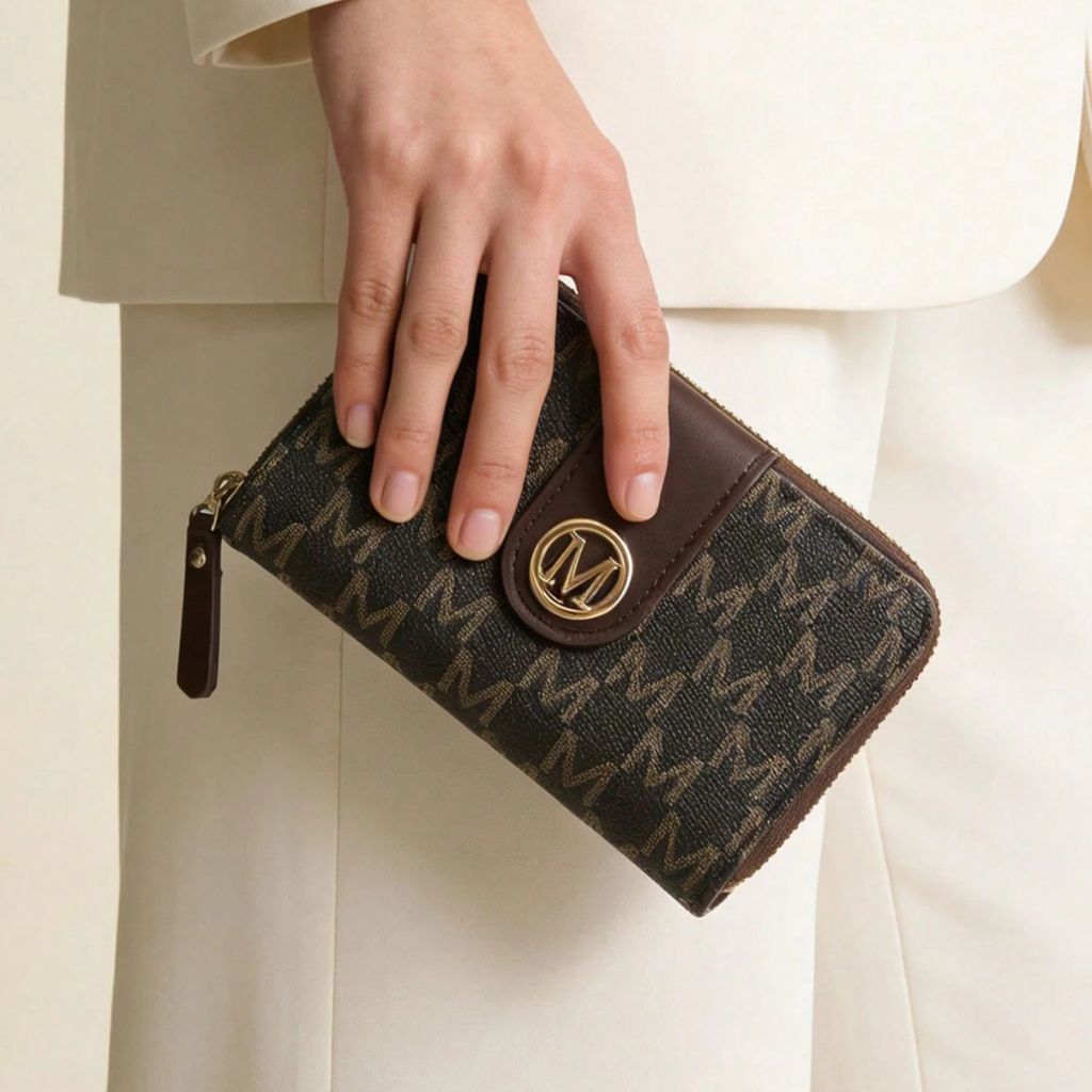 Carteira Feminina Pequena Canvas Duo Mayzê, www.lojamayze.com.br