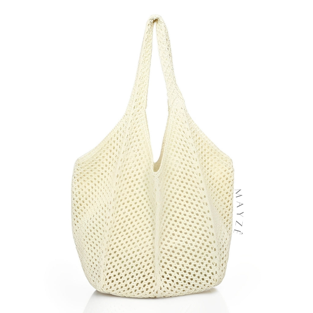 Bolsa Feminina Tricot Hazel, Loja Mayzê, Bolsa Hazel, bolsa de palha, bolsa de verão, bolsa da moda, bolsa de praia, bolsa grande, bolsa espaçosa, bolsa tote bag, bolsa moda praia, loja mayze, bolsa em promoção, bolsa de verão, www.lojamayze.com.br,www.lojamayze.com