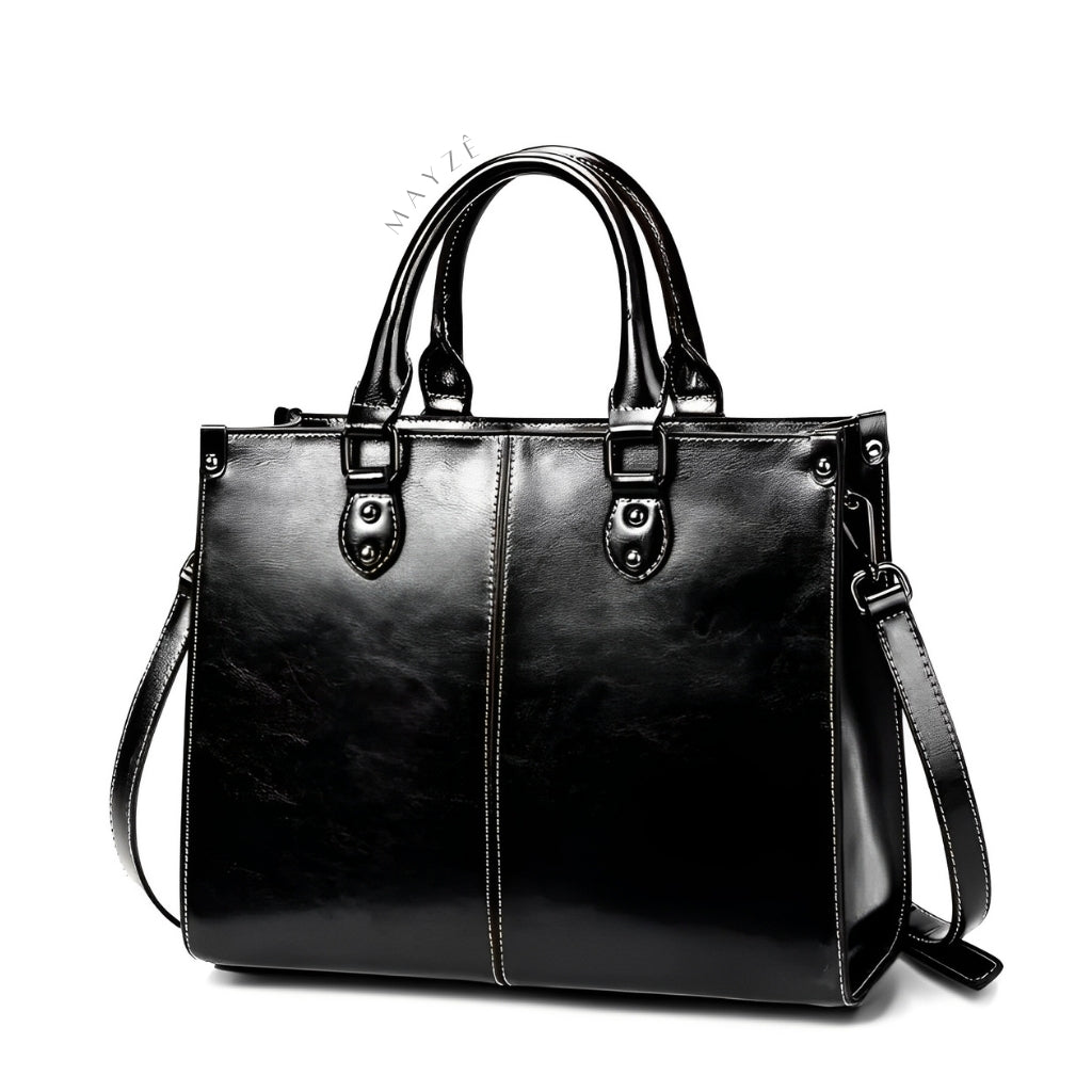 Bolsa Couro Legítimo Laminado Marieta, Loja Mayzê, Bolsa Marieta, Bolsa de couro, bolsa grande, bolsa tote bag, bolsa de couro genuíno, bolsa elegante, bolsa para uso diário, bolsa do dia a dia, bolsa de luxo, bolsa em promoção, a loja mayzê confiável, mayze, lojamayze.com, lojamayze.com.br