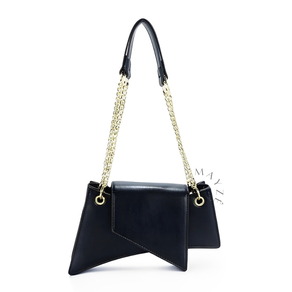 Bolsa Pequena Assimétrica Lorena, Loja Mayzê, Bolsa Lorena, bolsa de grife, bolsa da moda, bolsa em alta, bolsa assimétrica, bolsa elegante, bolsa em promoção, baolsa feminina, loja mayze, lojamayze.com.br, lojamayze.com