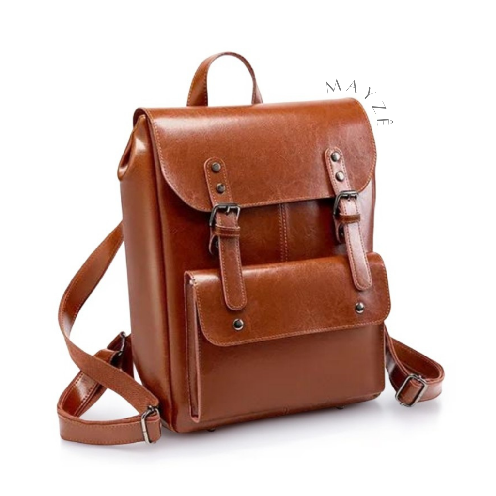 Mochila Couro Legítimo Acadêmica Ayla, Loja Mayzê Oficial, Mayzê, loja mayze, mochila de escolha, mochila de couro, bolsa de couro, mochila para faculdade, mochila para escola, bolsa feminina, bolsa tiracolo, bolsa média, bolsa em alta, bolsa para faculdade, lojamayze.com.br, lojamayze.com