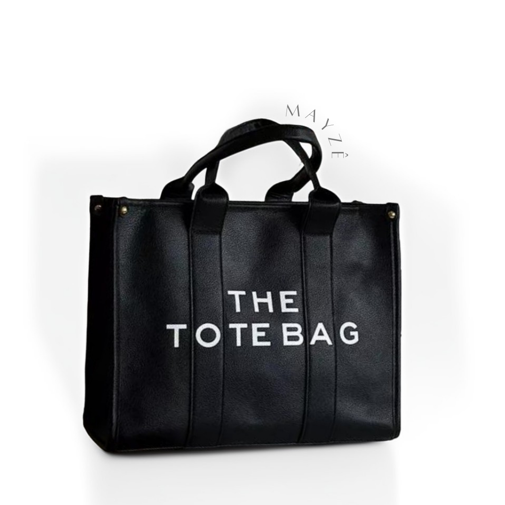 BLACX BOX × a machine original tote bag Bolsa Tote Grande Carolina™ – Mayzê