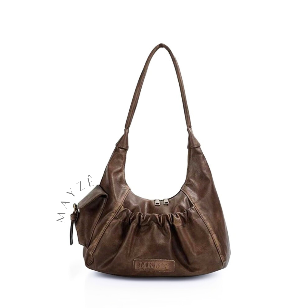 Bolsa Média de Ombro Feminina Mônica, Loja Mayzê, Bolsa Mônica, bolsa de couro, bolsa grande, bolsa tote, tote bag, bolsa de ombro, bolsa feminina, bolsa em promoção, bolsa em alta, mayzê, mayze