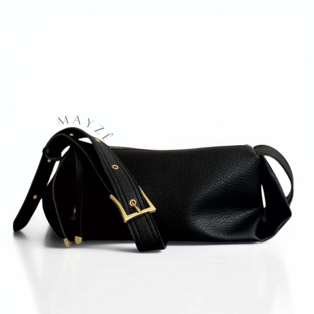 Bolsa Baguete Média Lara, Loja Mayzê, Bolsa Lara, Bolsa baguete, bolsa de couro, bolsa feminina, bolsa em alta, bolsa de grife, bolsa elegante, bolsa de influencer, bolsa do tiktok, bolsa em promoção, mayze