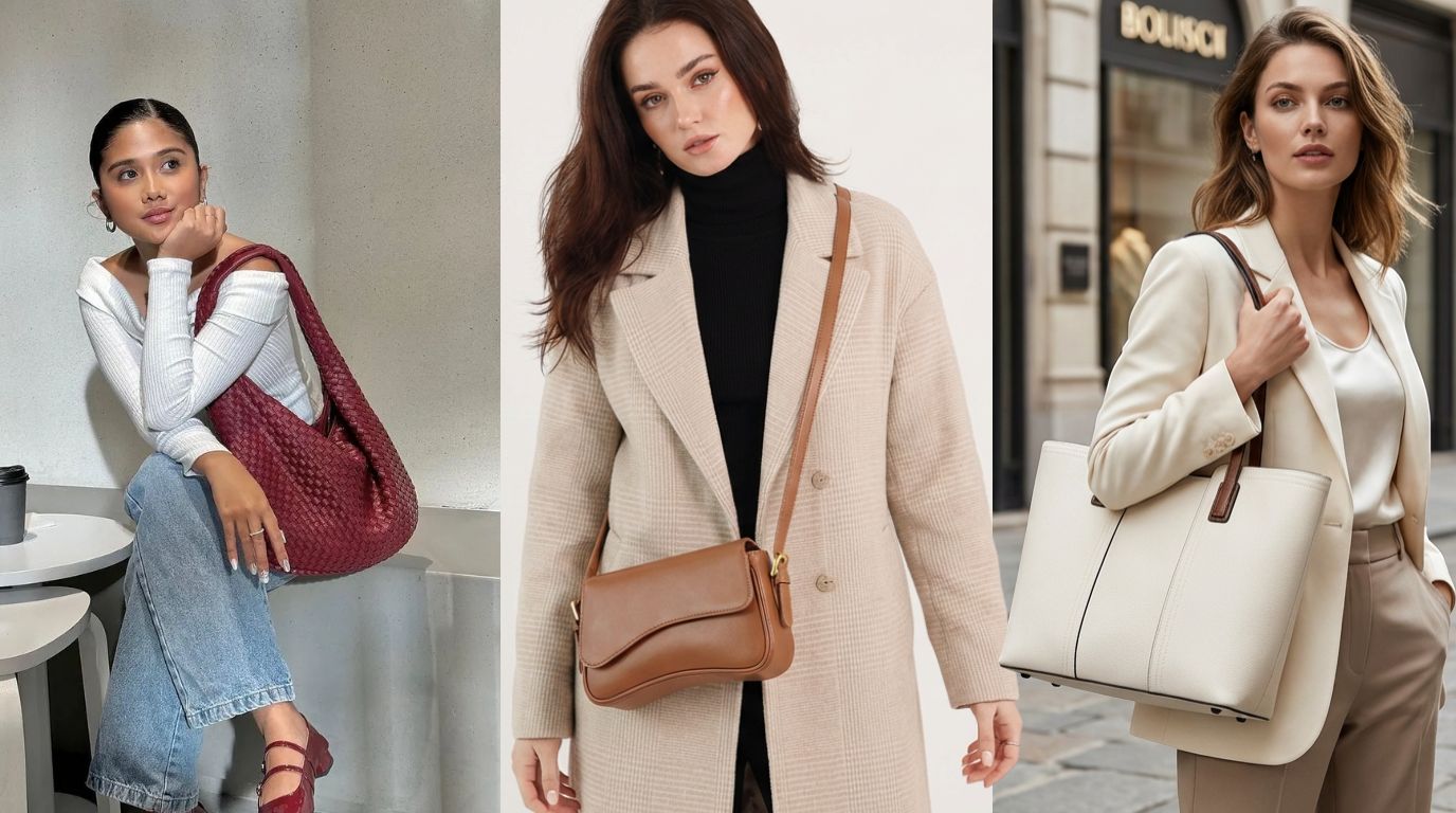 Como escolher a bolsa feminina ideal para cada rotina (sem abrir mão do estilo)