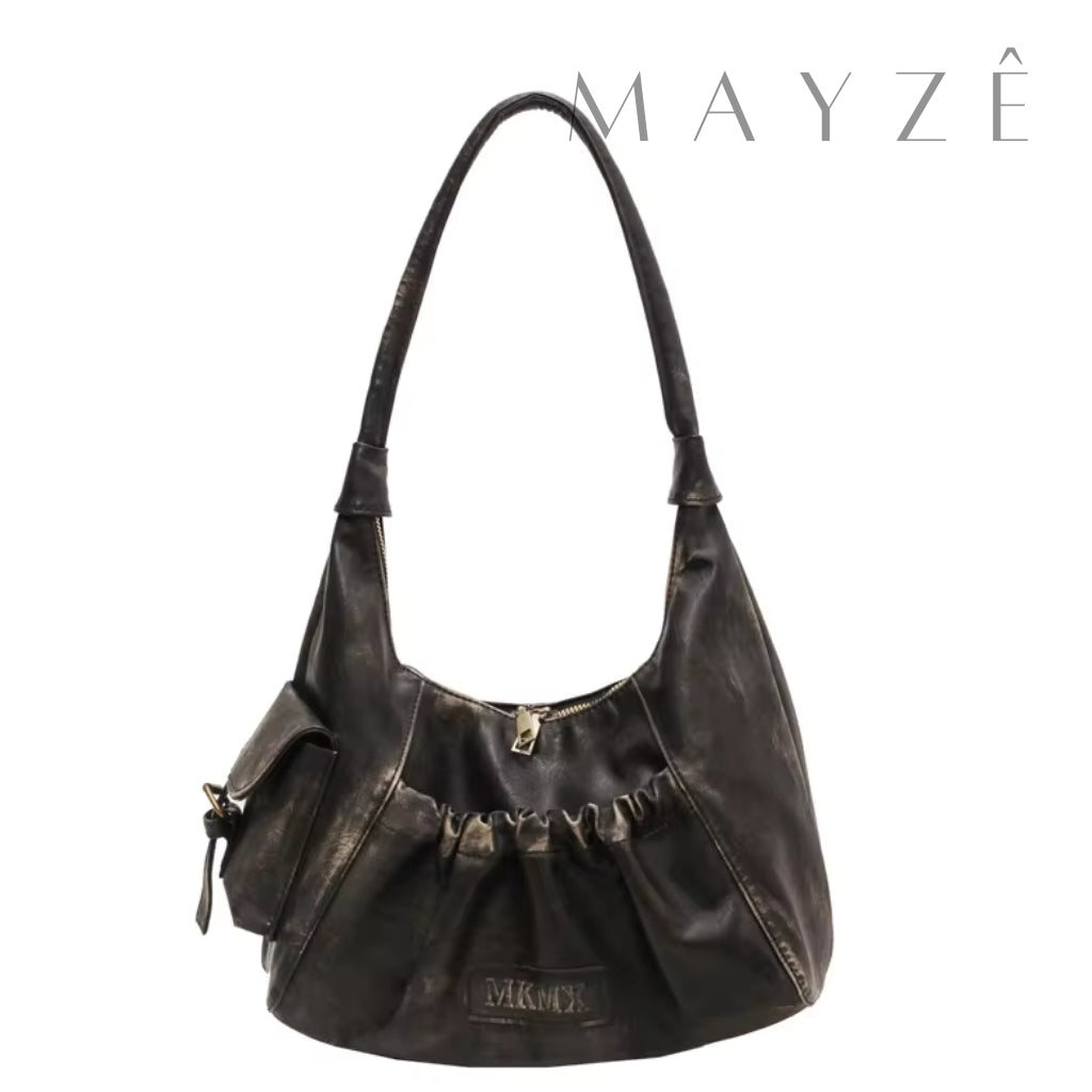 Loja Mayzê, Bolsa Mônica, bolsa de couro, bolsa grande, bolsa tote, tote bag, bolsa de ombro, bolsa feminina, bolsa em promoção, bolsa em alta, mayzê, mayze