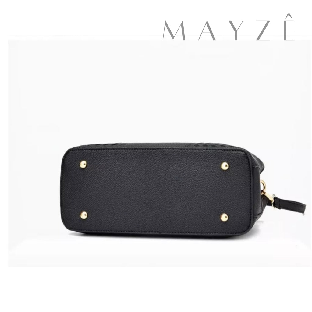 Bolsa Tote Casual Média Cecília, Bolsa feminina, bolsa grande, bolsa versátil, bolsa elegante, bolsa de ombro, bolsa espaçosa, bolsa de mulher, www.lojamayze.com.br,www.lojamayze.com