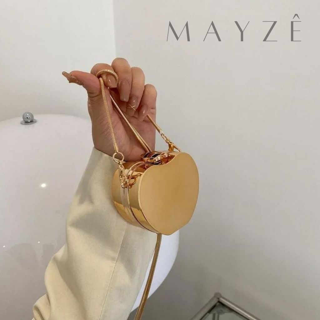 Loja Mayzê, Bolsa Ashley, bolsa em alta, bolsa da moda, bolsa de ouro, bolsa dourada, bolsa de lantejoula, bolsa famosa, bomsa para compor look, bolsa pequena, bolsa de festa, bolsa do tiktok, bolsa em promoção, mayze, mayzê