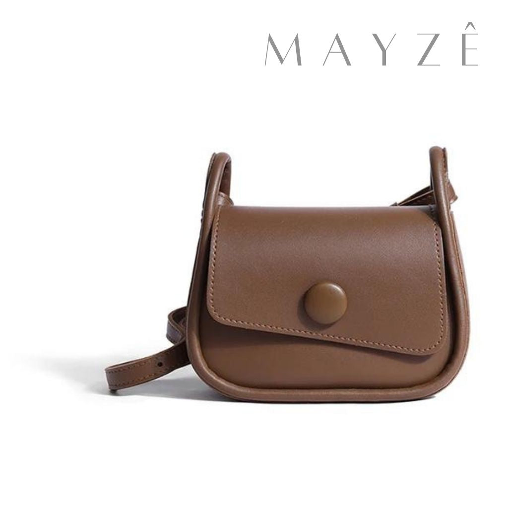 Loja Mayzê, Bolsa Olívia, Bolsa de couro, bolsa pequena, bolsa de ombro, bolsa versátil, bolsa da moda, bolsa feminina, bolsa de grife, bolsa de luxo, bolsa clean, bolsa em promoção, mayze