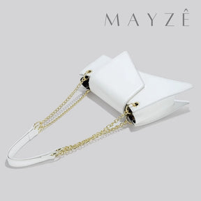 Loja Mayzê, Bolsa Lorena, bolsa de grife, bolsa da moda, bolsa em alta, bolsa assimétrica, bolsa elegante, bolsa em promoção, baolsa feminina, loja mayze, lojamayze.com, lojamayze.com.br