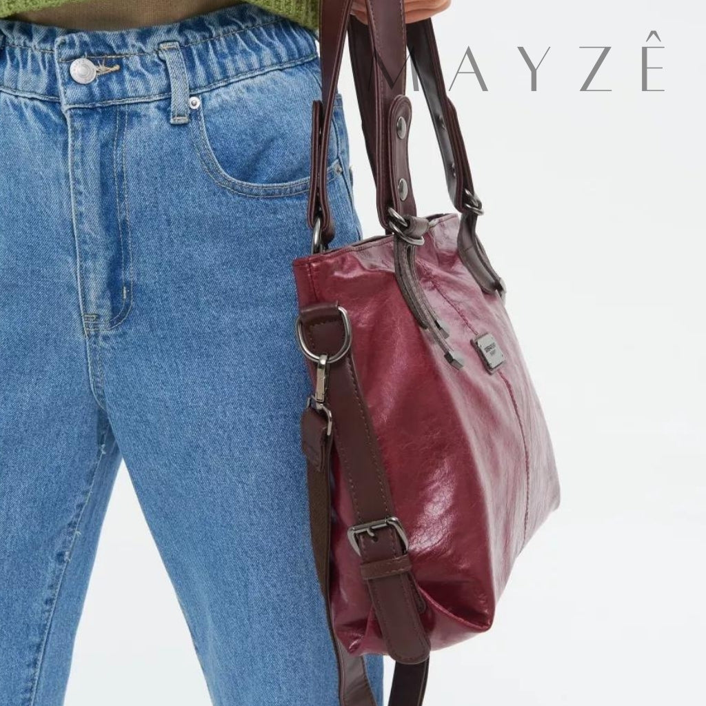 Loja Mayzê, Bolsa Desirée, Bolsa tote bag, tote bag, bolsa espaçosa, bolsa de grife, bolsa de luxo, bolsa grande, bolsa feminina, bolsa em promoção, bolsa para o dia-a-dia, mayzê, mayze, bolsa de couro