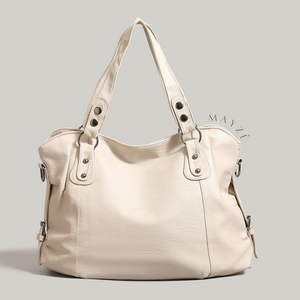 Bolsa Grande de Ombro Marizane, Bolsa Marizane, Marizane, bolsa, bolsa tote bag, tote bag, bolsa grande, bolsa pro dia a dia, bolsa barata, bolsa em promoção, bolsa em conta, bolsa bonita, bolsa de couro, bolsa de ombro, bolsa de mão, bolsa com frete grátis, bolsa com qualidade, bolsa de boa qualidade, mayzê, mayze, lojamayze.com, lojamayze.com.br