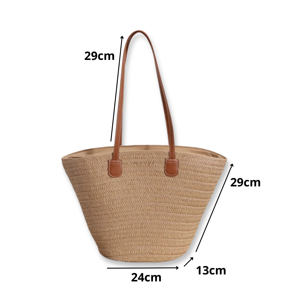 Bolsa Média de Praia em Ráfia Yara, Loja Mayzê, Bolsa Yara, bolsa de palha, bolsa de verão, bolsa da moda, bolsa de praia, bolsa grande, bolsa espaçosa, bolsa tote bag, bolsa moda praia, loja mayze, bolsa em promoção, bolsa de verão, www.lojamayze.com.br,www.lojamayze.com