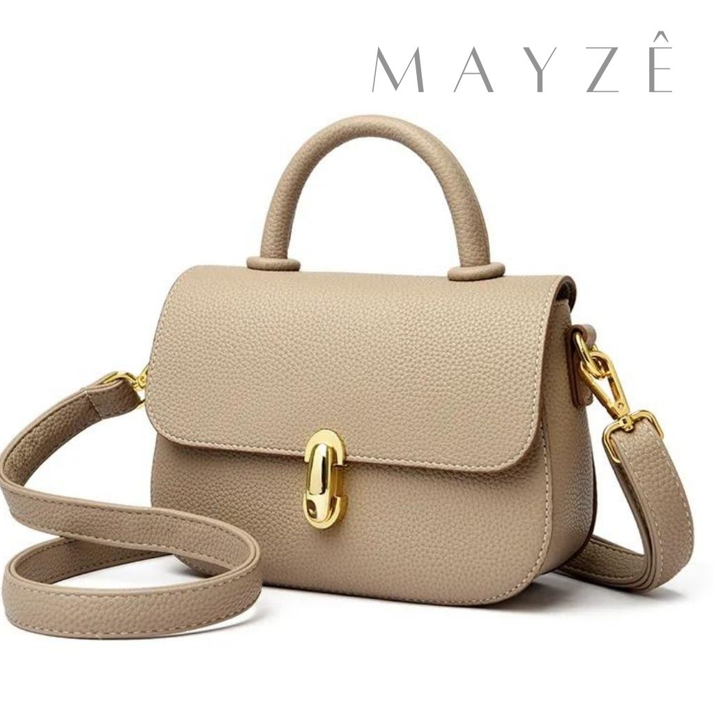 Loja Mayzê, Bolsa Jennifer, bolsa de couro legítimo, bolsa de couro, bolsa simples, bolsa elegante, bolsa versátil, bolsa elegante, bolsa para compor look, bolsa retrô, bolsa em promoção, mayzê, mayze