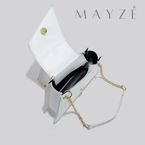 Loja Mayzê, Bolsa Lorena, bolsa de grife, bolsa da moda, bolsa em alta, bolsa assimétrica, bolsa elegante, bolsa em promoção, baolsa feminina, loja mayze, lojamayze.com, lojamayze.com.br