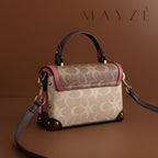 Bolsa de Couro Trunk Vicenza, Loja Mayzê Oficial, Loja Mayzê, loja mayze, mayzê, mayze, bolsa de coro, bolsa chique, bolca chic, bolsa diferente, bolas elegante, bolsa de mão, bolsa de ombro, bolsa Vizenza, vinceza, bolsa em conta, bolsa barata, bolsa com frete grátis, bolsa rosa, bolsa marrom, bolsa preta. bolsa branca, bolsa dia a dia, bolsa de luxo, bolsa conhecida
