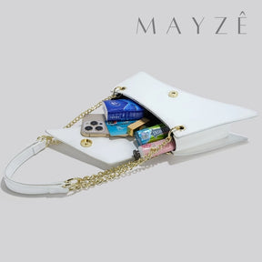 Loja Mayzê, Bolsa Lorena, bolsa de grife, bolsa da moda, bolsa em alta, bolsa assimétrica, bolsa elegante, bolsa em promoção, baolsa feminina, loja mayze, lojamayze.com, lojamayze.com.br