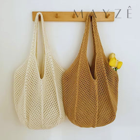 Bolsa Feminina Tricot Hazel, Loja Mayzê, Bolsa Hazel, bolsa de palha, bolsa de verão, bolsa da moda, bolsa de praia, bolsa grande, bolsa espaçosa, bolsa tote bag, bolsa moda praia, loja mayze, bolsa em promoção, bolsa de verão, www.lojamayze.com.br,www.lojamayze.com