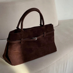 Bolsa Média Camurça Tote Cléo, Loja Mayzê, camurça, bolsa de camurça mayze, lojamayze.com, lojamayze.com.br