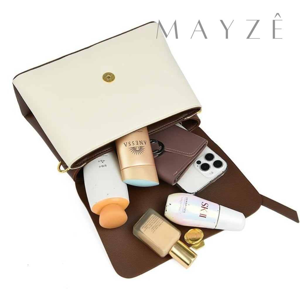 Loja Mayzê Oficial, Loja Mayzê, Mayzê, mayze, Loja de bolsas, bolsas, bolsa, bolsa malu, Malu, bolsa de couro, bolsa pro dia a dia, crossbody, tiracolo, bolsa em alta, bolsa na moda, bolsa tiktok, bolsa instagram, bolsa em conta, bolsa em promoção, frete grátis, bolsa em promoção, bolsa com alça regulavel, bolsa com divisorias, bolsa bonita, bolsa pratica, bolsa marrom, bolsa bege, bolsa preta,