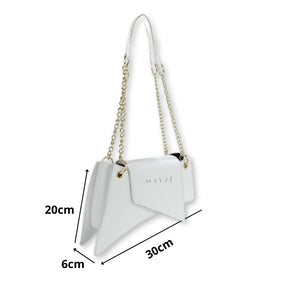 Loja Mayzê, Bolsa Lorena, bolsa de grife, bolsa da moda, bolsa em alta, bolsa assimétrica, bolsa elegante, bolsa em promoção, baolsa feminina, loja mayze, lojamayze.com, lojamayze.com.br