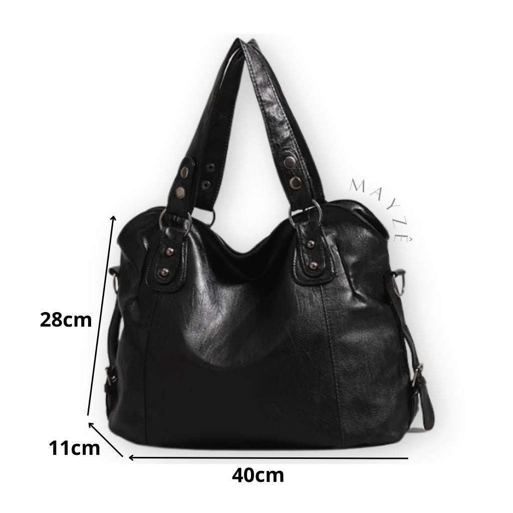 Bolsa Grande de Ombro Marizane, Bolsa Marizane, Marizane, bolsa, bolsa tote bag, tote bag, bolsa grande, bolsa pro dia a dia, bolsa barata, bolsa em promoção, bolsa em conta, bolsa bonita, bolsa de couro, bolsa de ombro, bolsa de mão, bolsa com frete grátis, bolsa com qualidade, bolsa de boa qualidade, mayzê, mayze, lojamayze.com, lojamayze.com.br